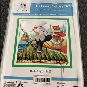 Bilrost Cross Stitch Kit  #R749 Enjoy Life New